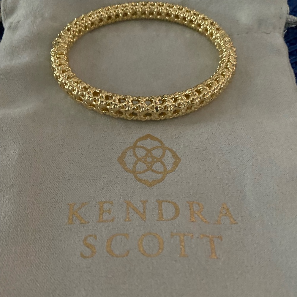 Kendra Scott Gold Intricate Bracelet